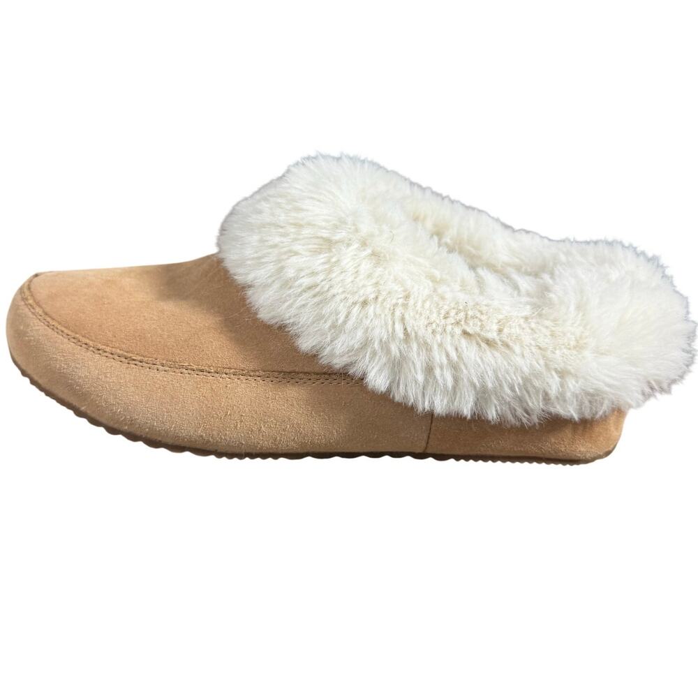 SOREL Go-Coffee Run Tawny Buff Shoes Slip On‎ Slipper Women US 10 Tan Comfort